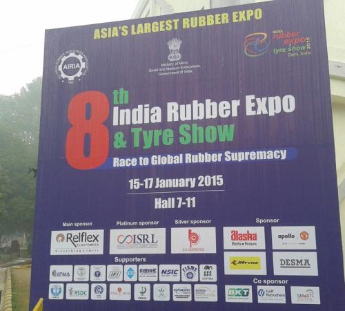 India Rubber Expo 2015, Delhi