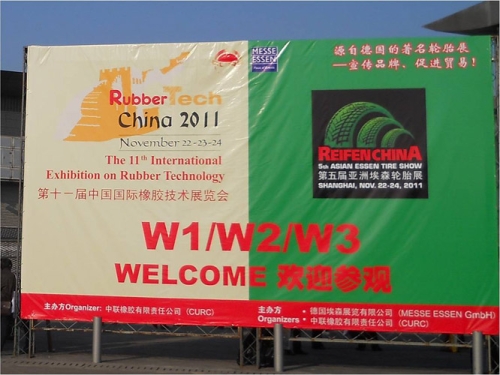 Rubber Tech (Reifen) 2011, Shanghai, China